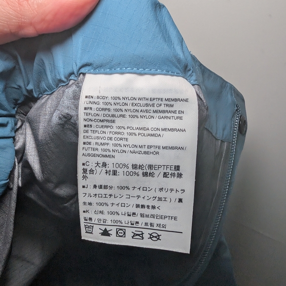 NWOT Arc'teryx Men's Beta Pants GORE-TEX Pro Waterproof Shell | Small - Picture 12 of 12